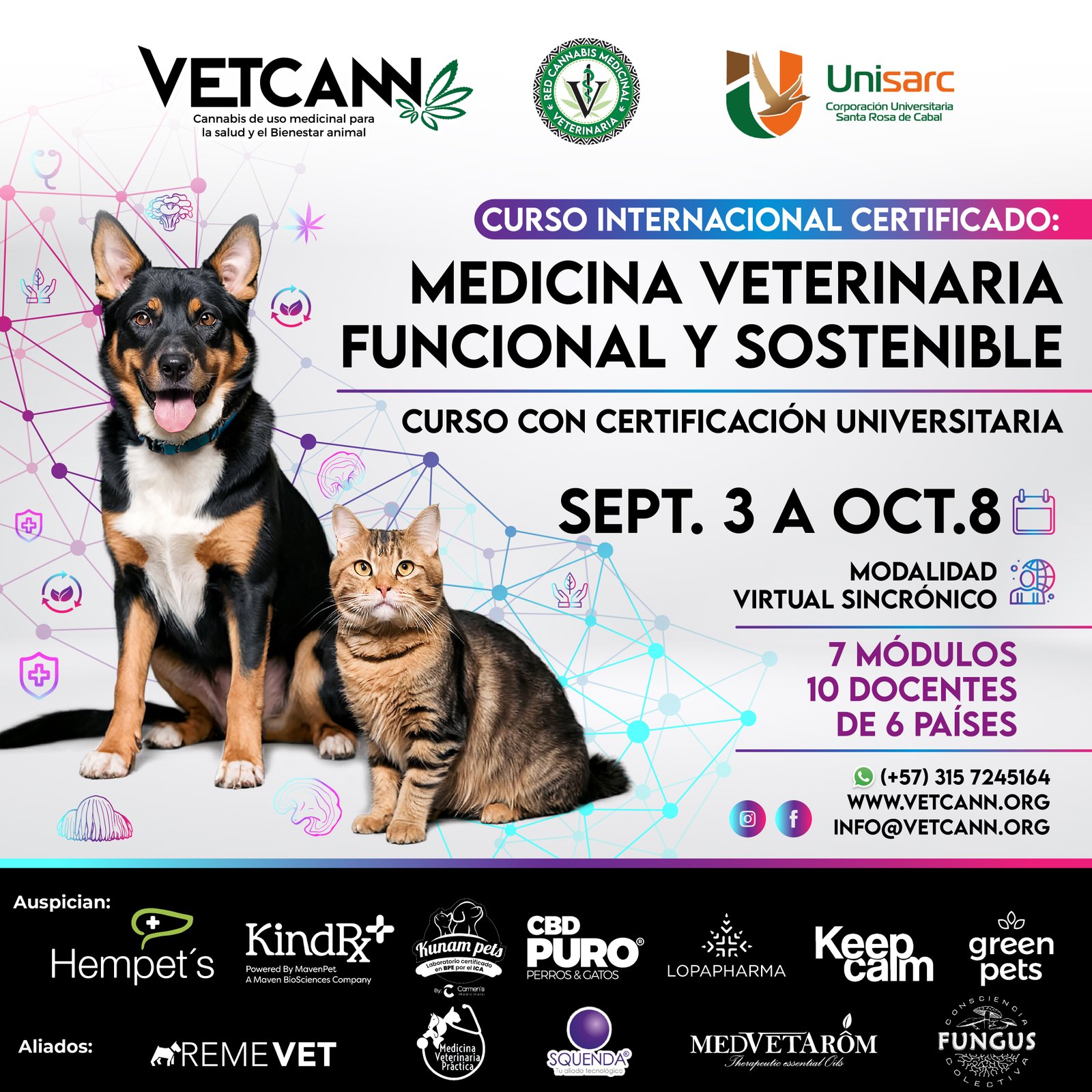Curso Medicina Veterinaria Funcional y Sostenible